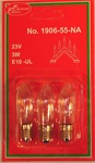 23v 3w E10 - 3 pack (5 light candelabra)